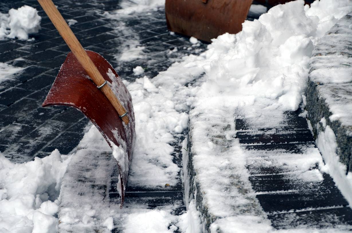 Pierre naturelle et sel de déneigement