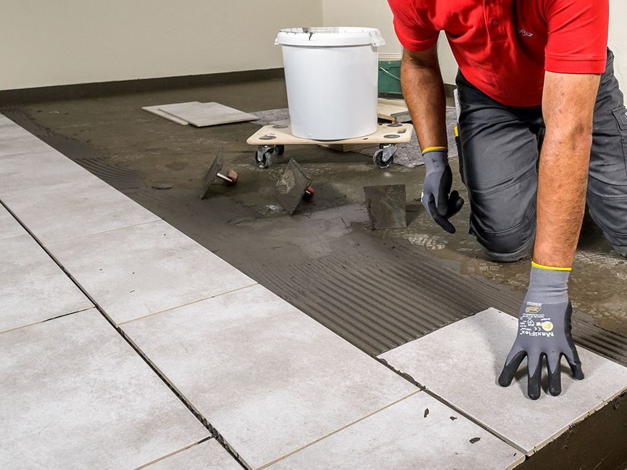 Réaliser Un Carrelage En Grès Cérame Sur Une Dalle En Béton WATQVT — free download