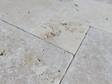 Pores marqués sur les dalles de terrasse Ivory Cream