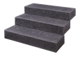 Blocs marches en basalte Takeda avec fond vide