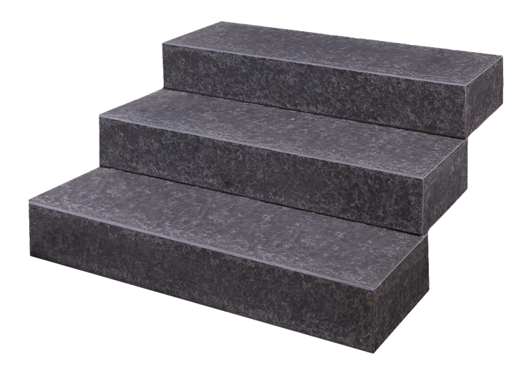 Blocs marches en basalte Takeda avec fond vide