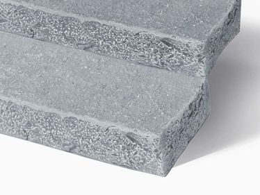 Blocs marches en pierre calcaire Java Blue zoom