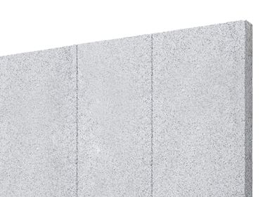 Zoom sur les palis en granite Silver Classico multi 100 cm
