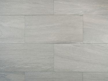 Les dalles imitation pierre Mountain Silver vues de dessus