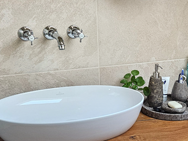 Lavabo Gelerie1FSZ, couleur beige alpin