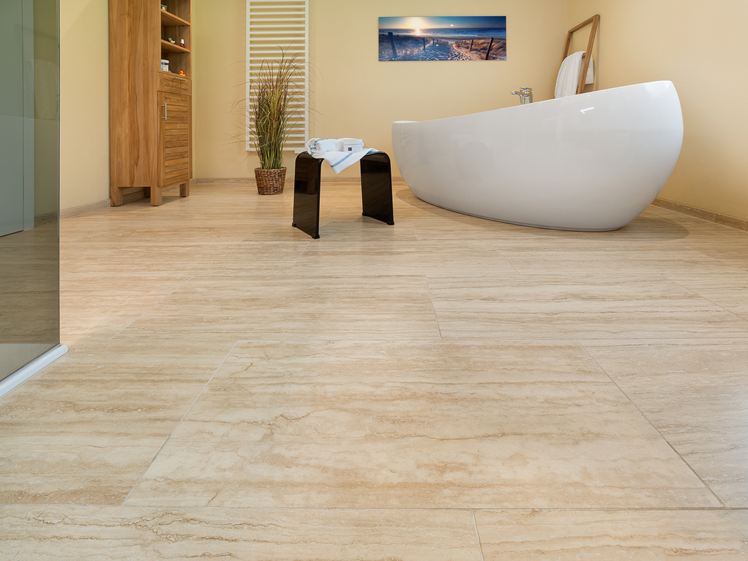 Carrelage Natura En Travertin Adouci Stonenaturelle