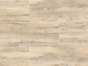 Le carrelage en grès cérame imitation bois Canada Sky vu de haut