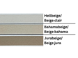 Übersicht Fugenfarben in Beige