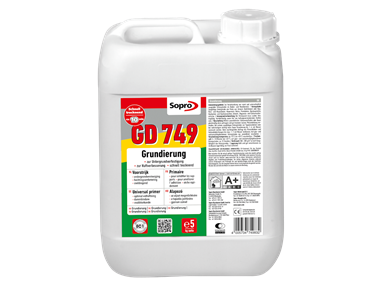 Sopro primaire d'adhérence (support absorbant)