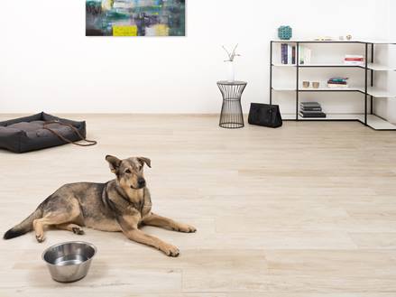 Carrelage effet bois Urban White en grès cérame