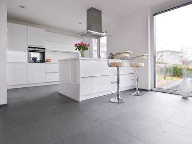 Carrelage Grey Slate En Ardoise Affinee Stonenaturelle