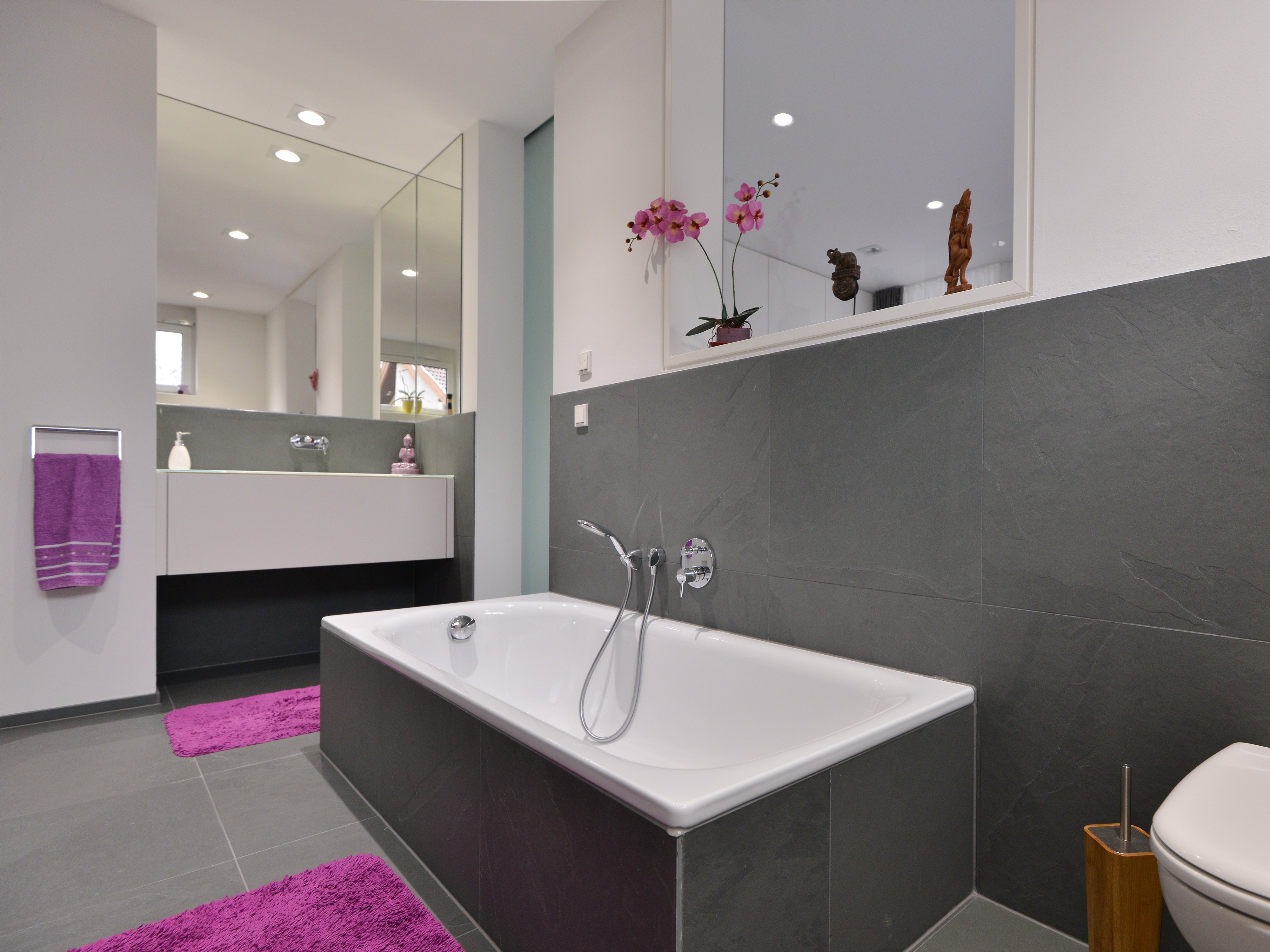 Carrelage Grey Slate En Ardoise Affinee Stonenaturelle
