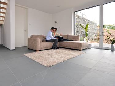 Carrelage Grey Slate En Ardoise Affinee Stonenaturelle