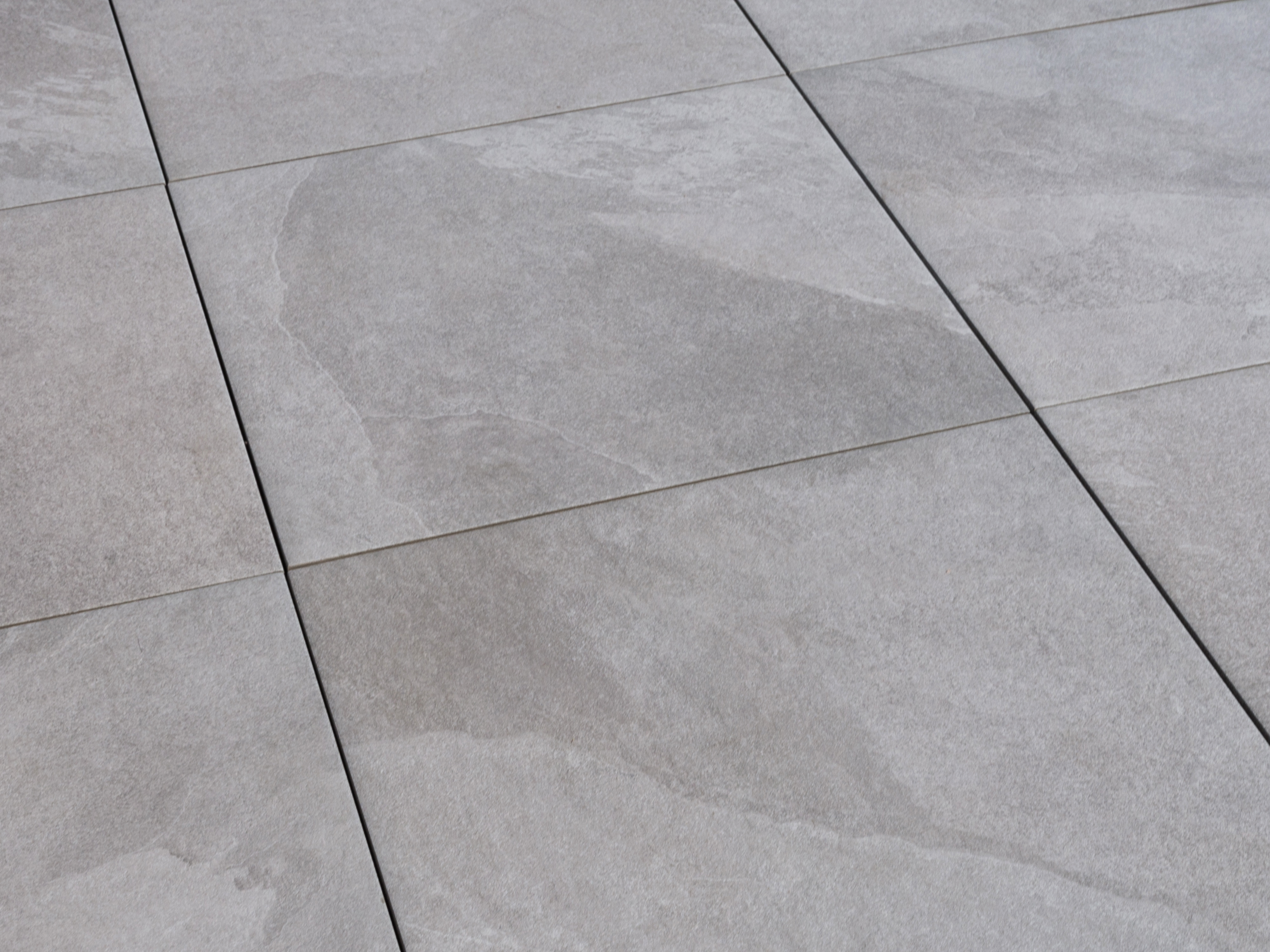 Dalle Alpine Grey Gres Cerame Effet Ardoise Stonenaturelle