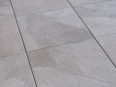 Dalle Alpine Grey Gres Cerame Effet Ardoise Stonenaturelle
