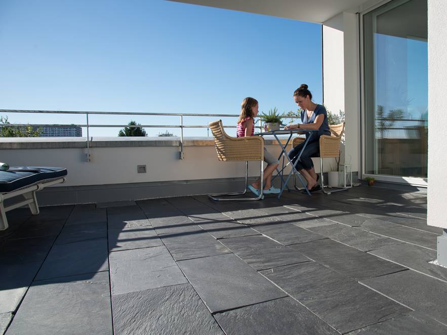 Dalle En Ardoise Stonenaturelle Terrasses En Pierre
